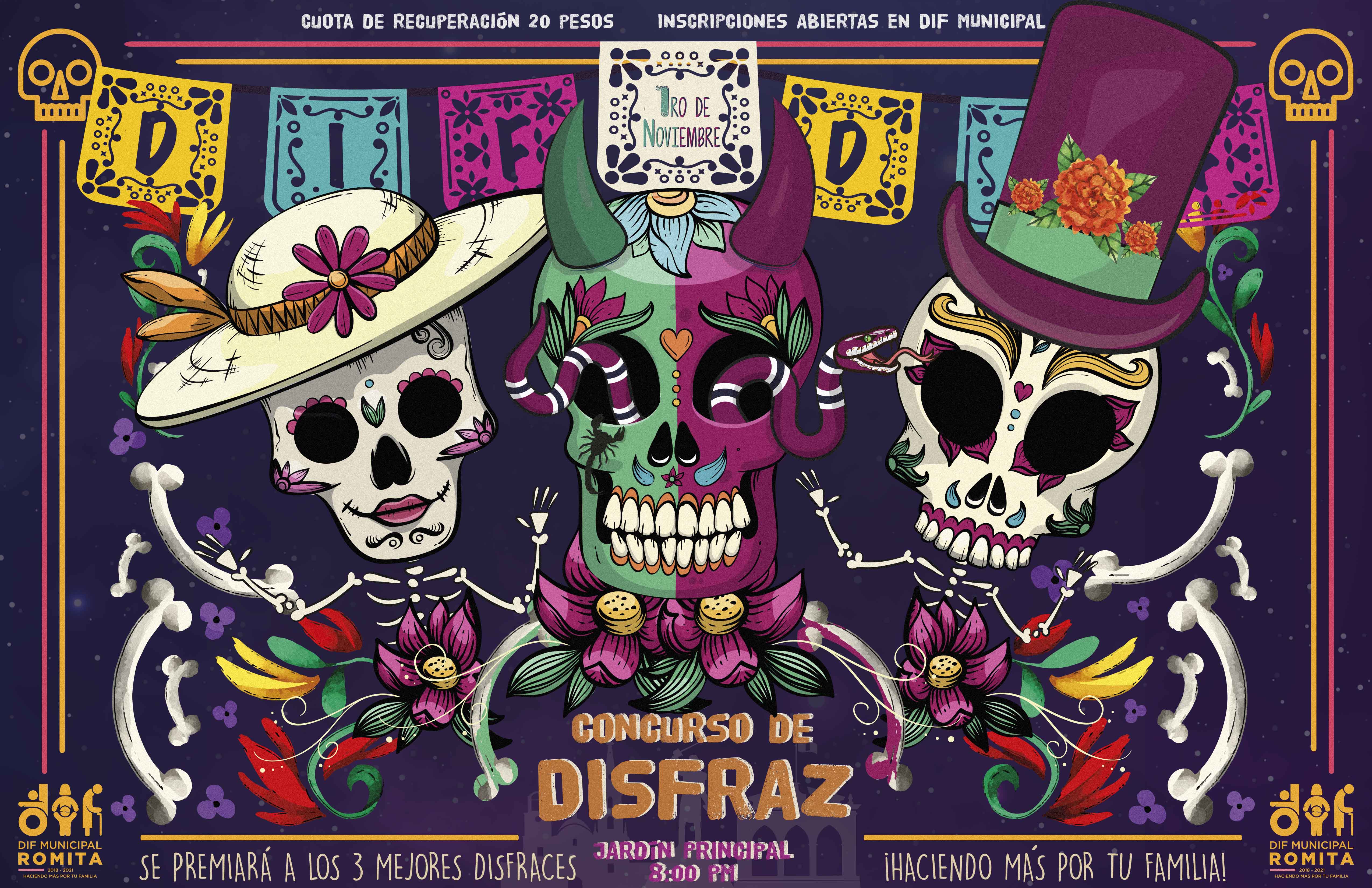 Disfraces Dia De Muertos Chicas - Es.Pinterest